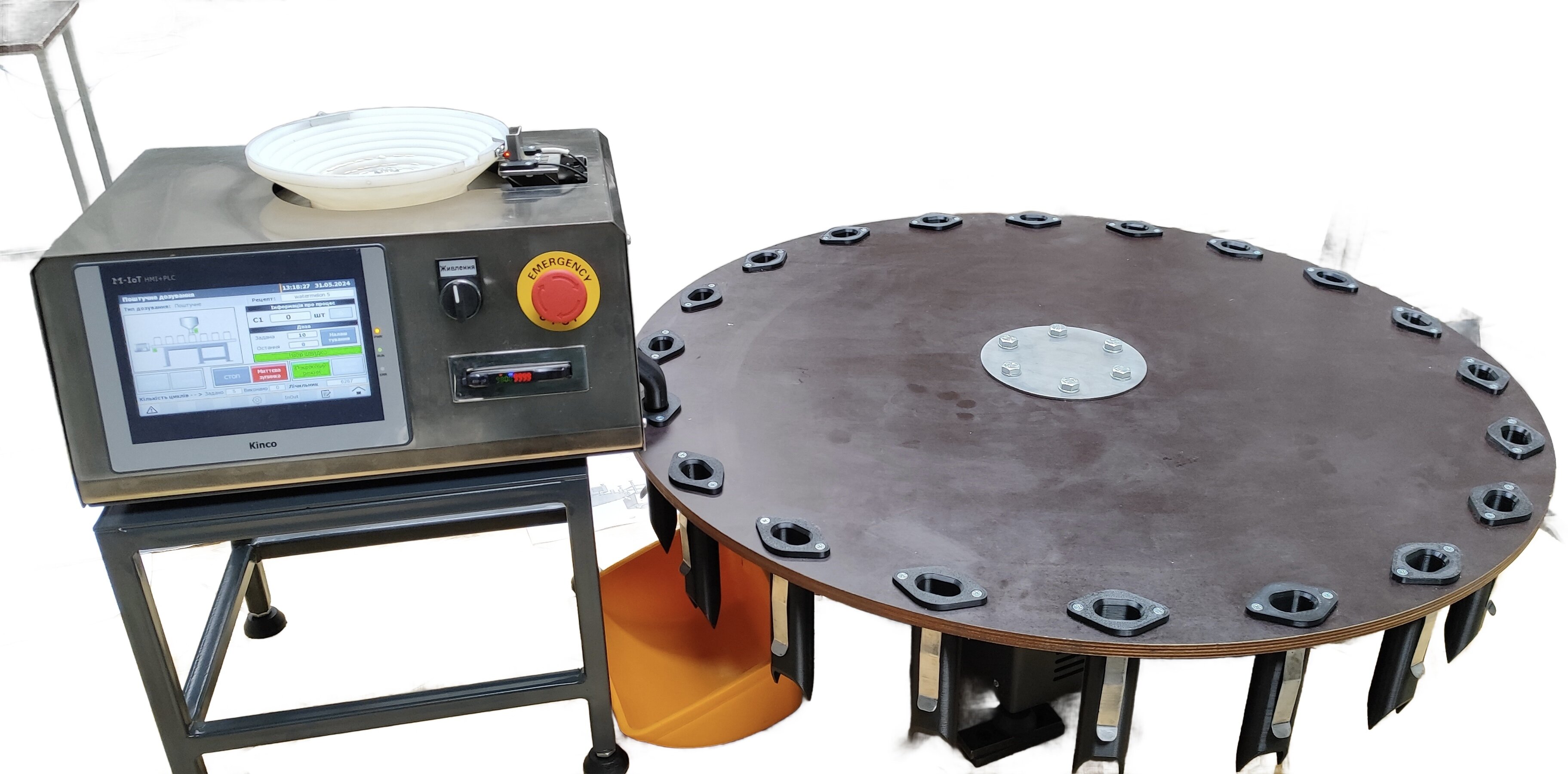 Semi-Automatic Machine Dosing Counting Seeds